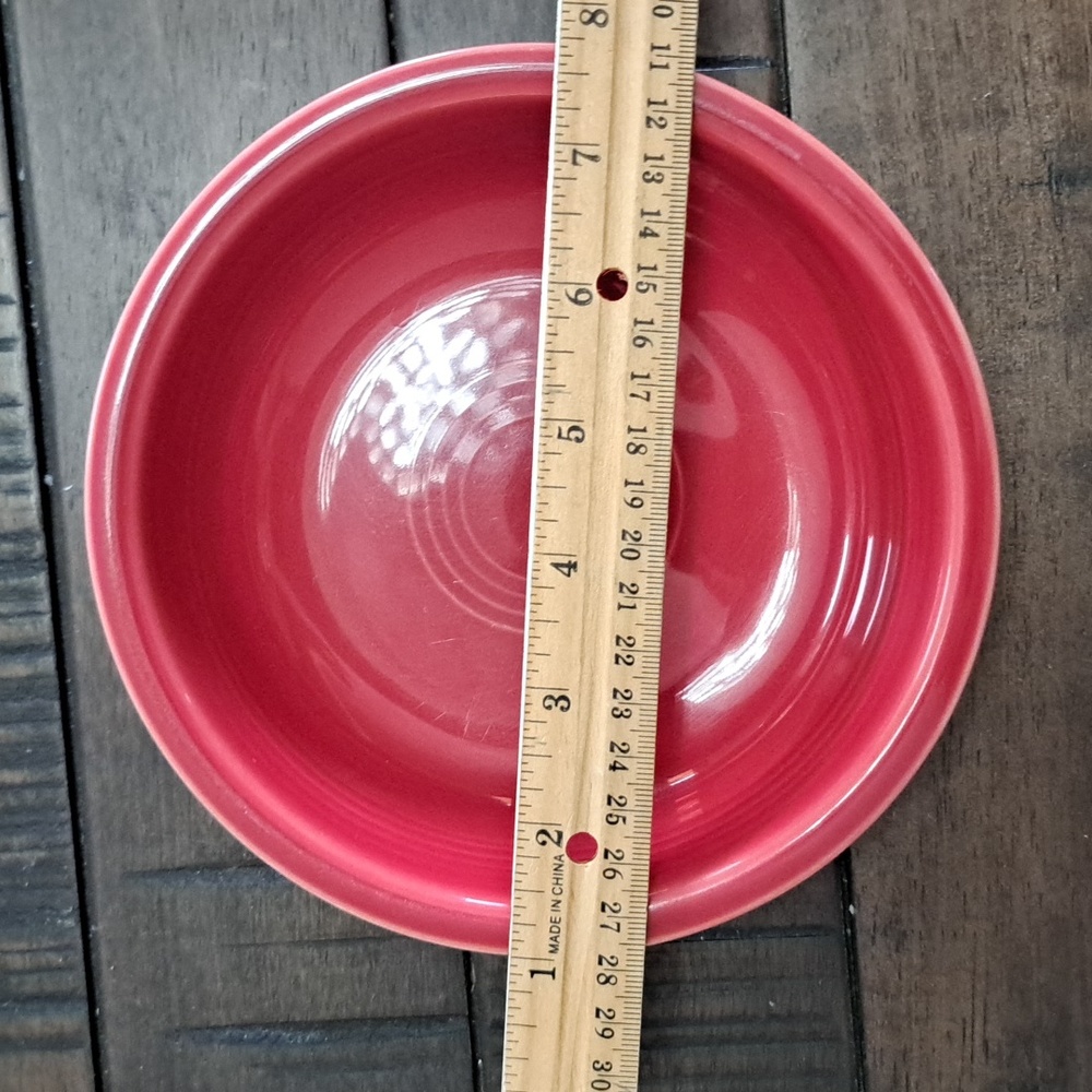 Set Of 3 Fiestaware Scarlet Dishes - Picture 3 of 7